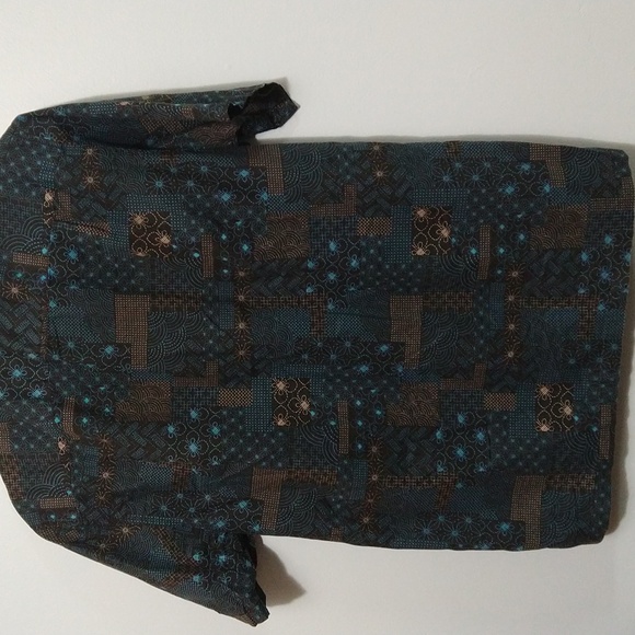 Tori Richard Men's Short Sleeve Button Down Shirt w/Pocket Size S # M-135 - Picture 2 of 11